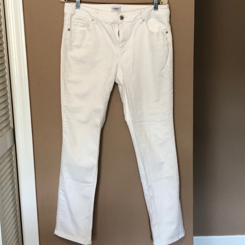 Liz Claiborne white jeans